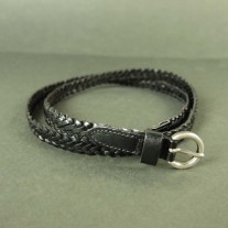 Rubie Woven Belt Black | LotusTing