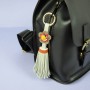 Flower Tassel Bag Charm | LotusTing