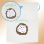 Hedgehog Misc Canvas Bag | LotusTing