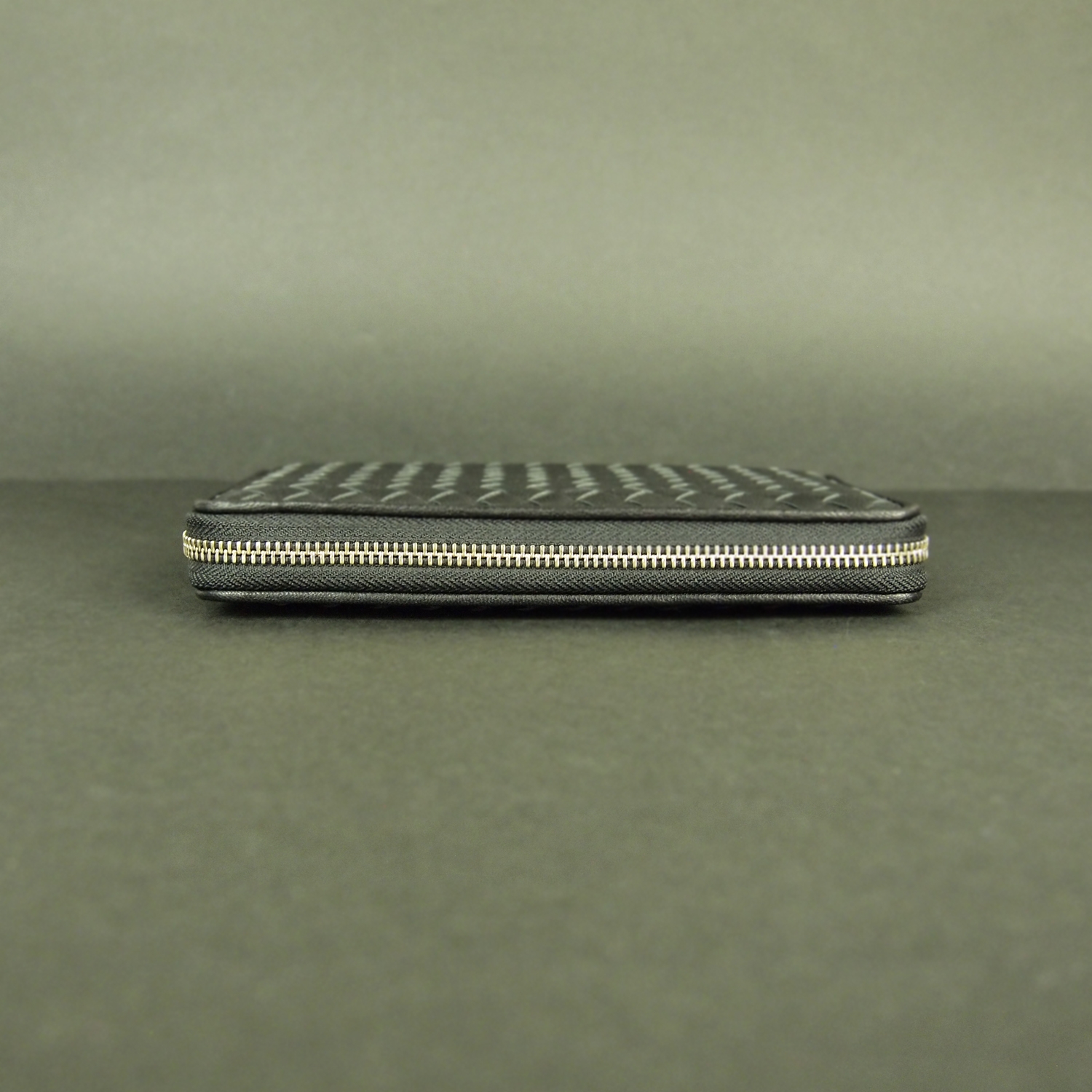 Modern HeritageNatty Woven Lamb Leather Wallet  Front View