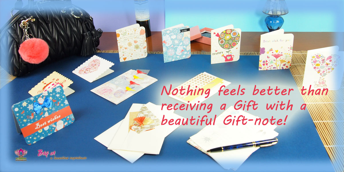 Lotusting Gift-note Card Promotion