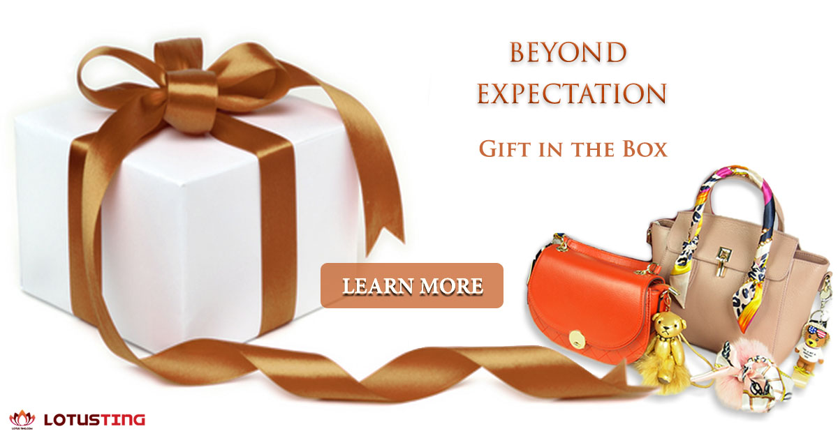 Free Gift for Everything You Purchase at Lotusting International